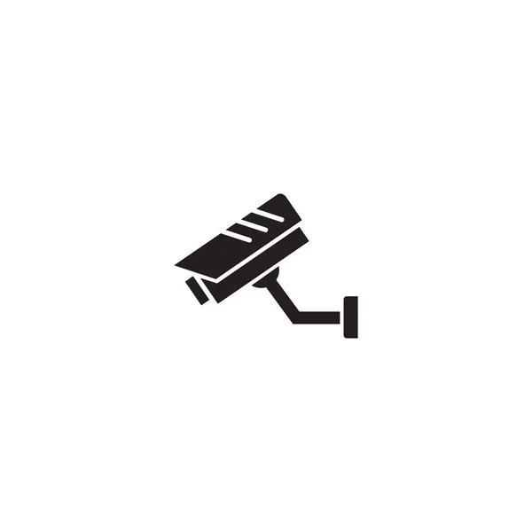 CCTV fijo, Vector de icono de la cámara de seguridad — Vector de stock