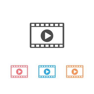 Görüntü vektörü simgesi beyaz üzerine ayarlandı