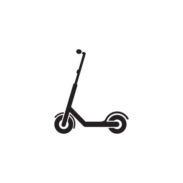 Icona vettoriale scooter design su bianco — Vettoriale Stock