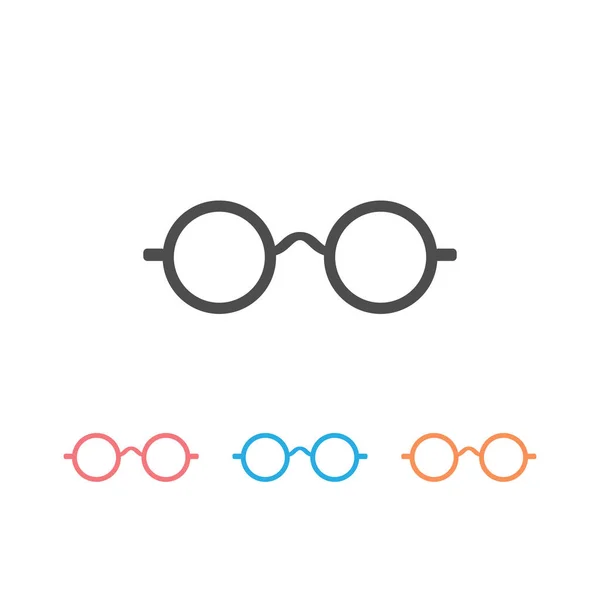 Icône de lunettes set illustration vectorielle — Image vectorielle