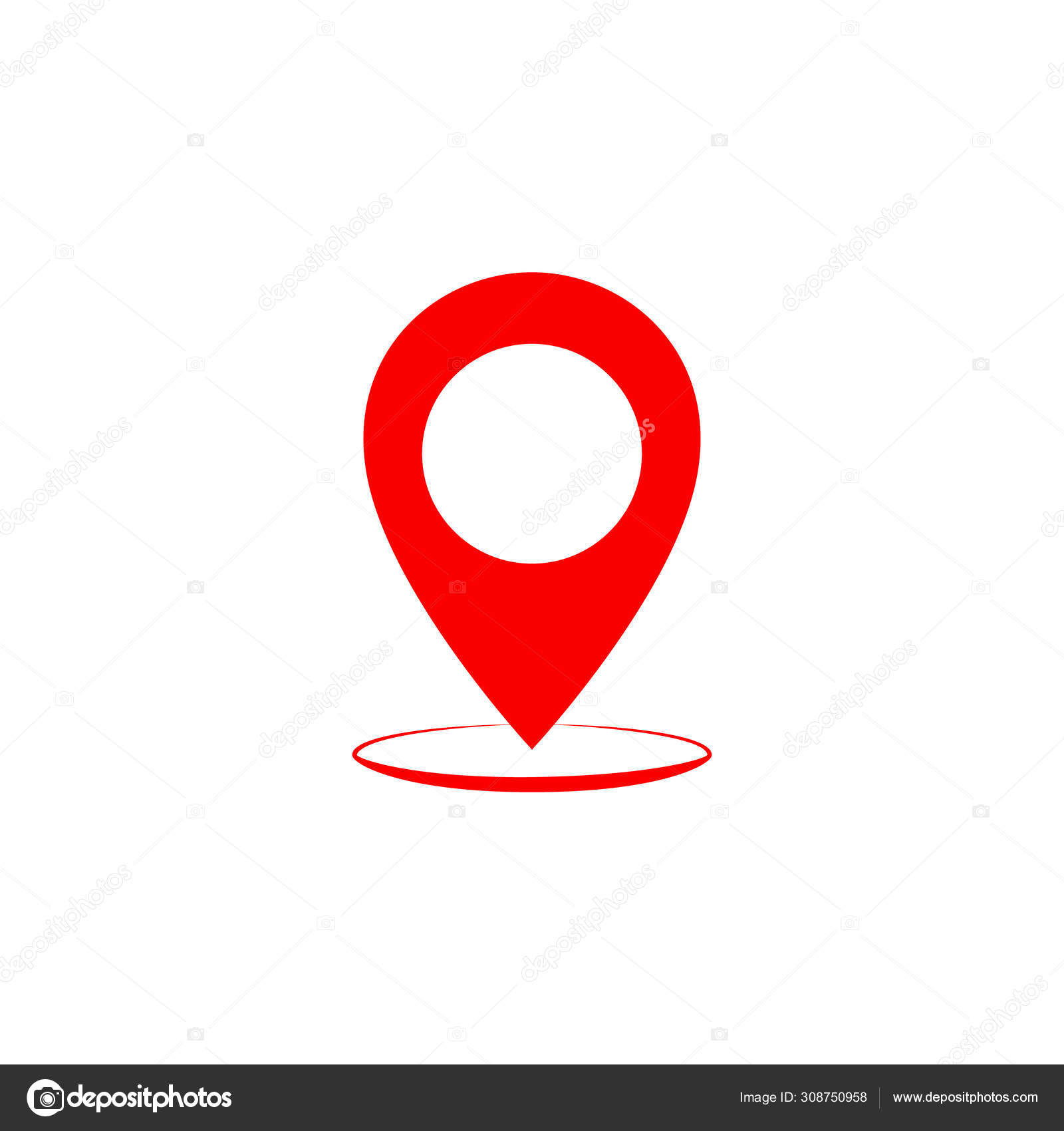 Maps Pin Location Map Icon Location Pin Pin Icon Vector Image By C Illizium Vector Stock
