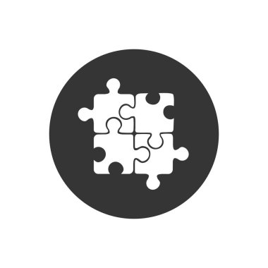 En iyi bulmaca ikonu. vektör çizimi düz biçimi