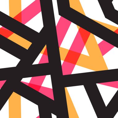 Vektör geometrik seamless modeli. Çizgili arka plan