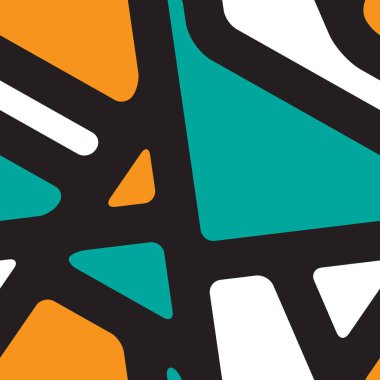 Vektör geometrik seamless modeli. Çizgili arka plan