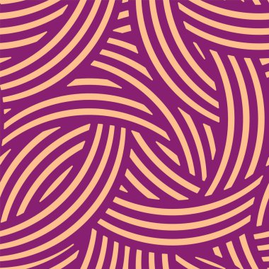 Vektör seamless modeli. Çapraz ark ile geometrik tasarım