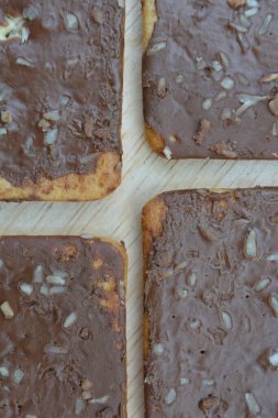 Tatlı ve çikolatalı pasta, tatlı.