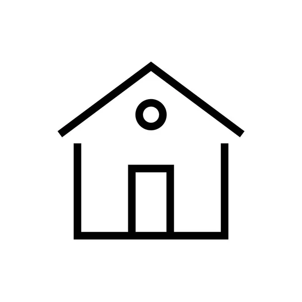 Icono Construcción Forrado Ilustración Estilo Plano Simple — Vector de stock