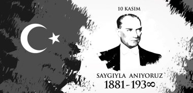 Saygilarla anıyoruz 10 kasim. Türkçe çevirisi. 10 Kasım, saygı ve hatırlıyorum..