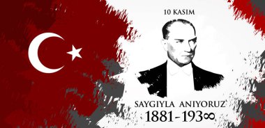 Saygilarla anıyoruz 10 kasim. Türkçe çevirisi. 10 Kasım, saygı ve hatırlıyorum..