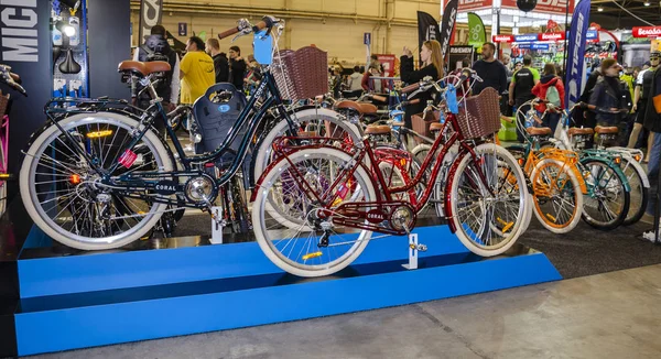 Nemzetközi kerékpáros kiállítás "Bike Expo 2019", Kijev, Ukrajna — Stock Fotó