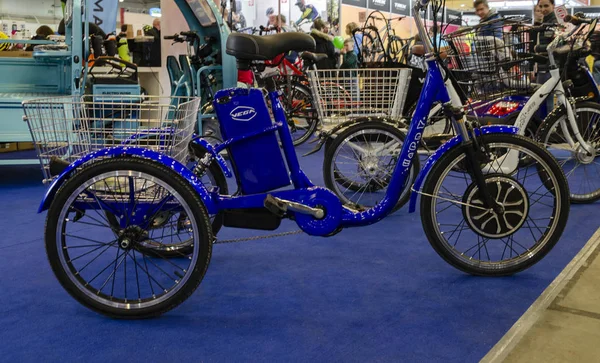 Nemzetközi kerékpáros kiállítás "Bike Expo 2019", Kijev, Ukrajna — Stock Fotó