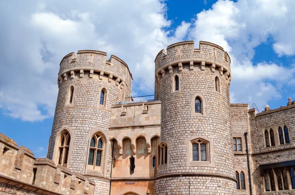 Castelo de Windsor medieval — Fotografia de Stock