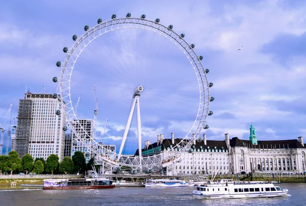 London Eye Ferris Wheel — Stock Photo, Image