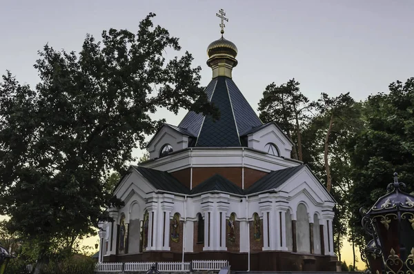 Budova křesťanského pravoslavného kostela vášně Páně — Stock fotografie