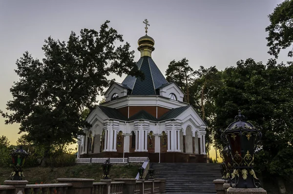 La construcción de la Iglesia Ortodoxa Cristiana de la Pasión del Señor —  Fotos de Stock