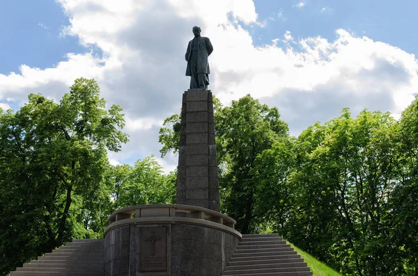 Entierro Del Prominente Poeta Ucraniano Taras Shevchenko Ciudad Kaniv Región — Foto de Stock