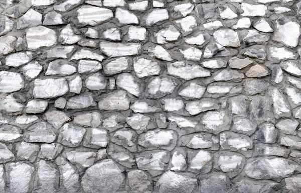 Mauerwerk Hintergrund Zäune Mit Steinkies Nahaufnahme — Stockfoto