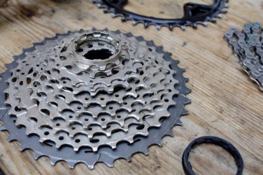 Bisiklet tamir ve Temizleme işlemi, döngüsü parça yakın atölye, Bisiklet 