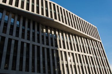 Berlin, binalar, kentsel arka kısımları modern mimari 