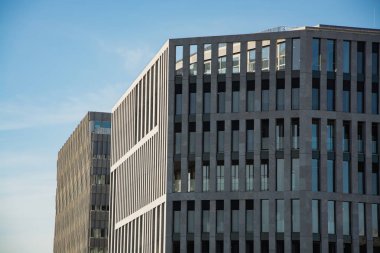 Berlin, binalar, kentsel arka kısımları modern mimari 