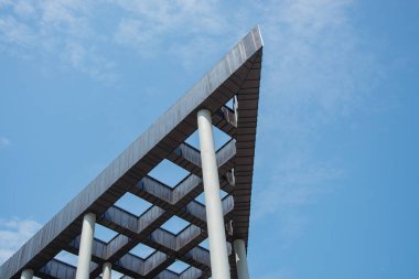 modern binaların yakın çekim