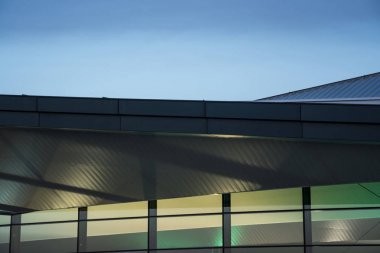 modern binaların yakın çekim