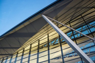 modern binaların yakın çekim