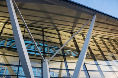 modern binaların yakın çekim