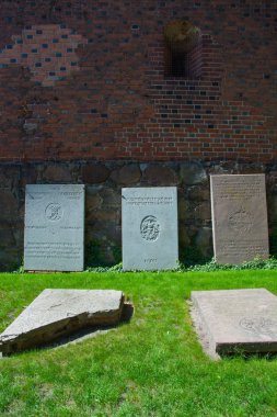 polonya marienburg kale, europ ortaçağ mimarisinin seyahat resimleri