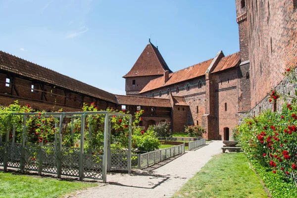 Marienburg Polen Reisefotos Mittelalterlicher Architektur Aus Europa — Stockfoto