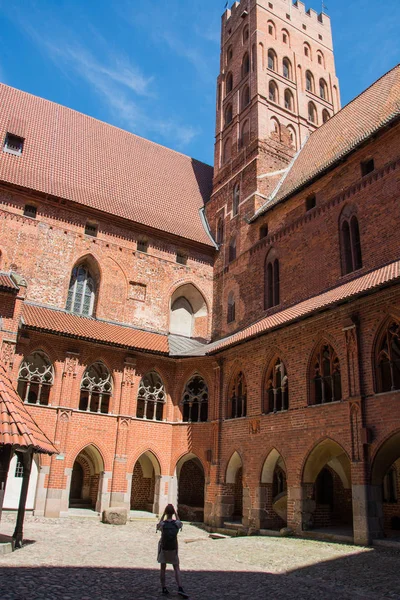 Marienburg Polen Reisefotos Mittelalterlicher Architektur Aus Europa — Stockfoto