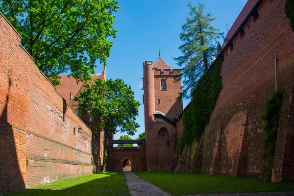 Marienburg Polen Reisefotos Mittelalterlicher Architektur Aus Europa — Stockfoto