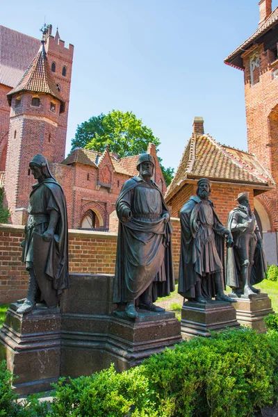 Marienburg Polen Reisefotos Mittelalterlicher Architektur Aus Europa — Stockfoto