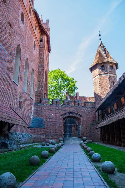 Marienburg Polen Reisefotos Mittelalterlicher Architektur Aus Europa — Stockfoto