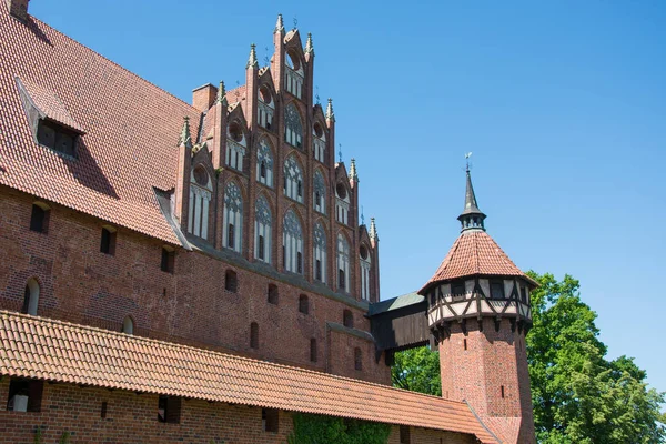 Marienburg Polen Reisefotos Mittelalterlicher Architektur Aus Europa — Stockfoto