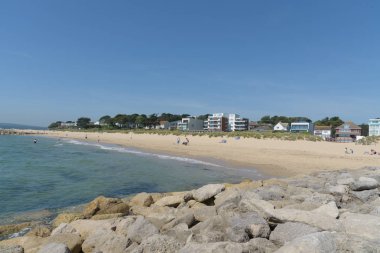 Sandbanks plaj sahil daire ile
