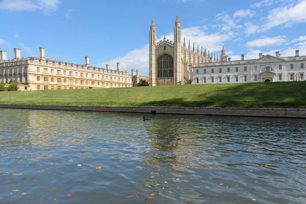 Clare King College Gezien Vanaf Rivier Cam Cambridge Verenigd Koninkrijk — Stockfoto