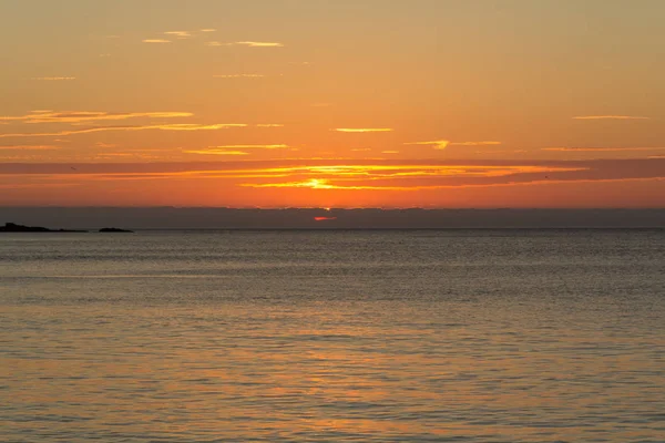 Porthmeor plaj, St Ives, Cornwall görüntülendi günbatımı