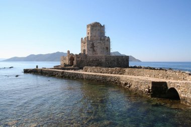 Methoni kalede Peloponnese, Hıristiyani, Yunanistan