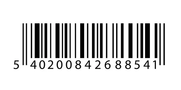 Icono de código de barras. Vector de código de barras EPS 10 - vector de stock . — Archivo Imágenes Vectoriales