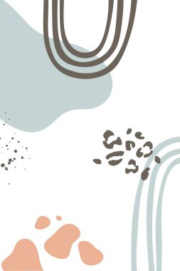  Boho minimalist iç duvar sanatı, poster, çağdaş ev dekorasyonu