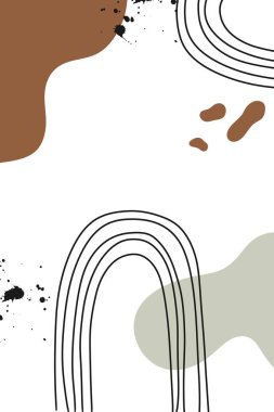  Boho minimalist iç duvar sanatı, poster, çağdaş ev dekorasyonu