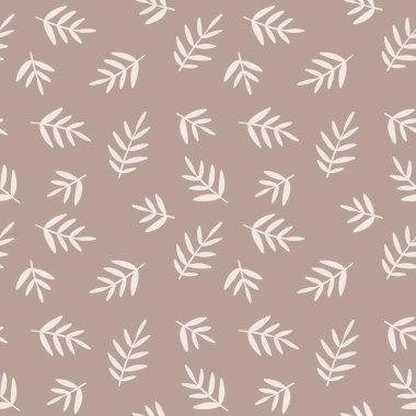 Sonbahar ülkesi küçük çiçeksiz desen romantik pastel kahverengi renkler, kumaş tasarımı, seramik fikirler bırakıyor. 