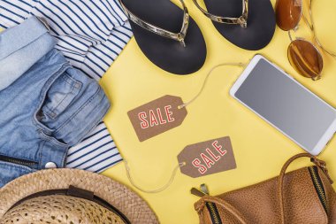 Yaz satışı arkaplanı