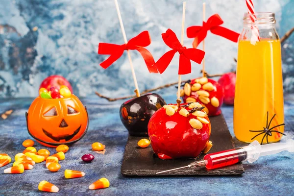 Barra de doces de Halloween — Fotografia de Stock