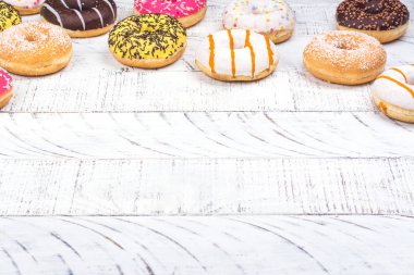 Renkli çörek karışımı