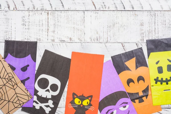 Halloween paper bags for candies