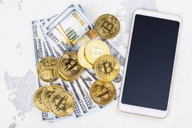 Bitcoins, para birimi ve smarphone