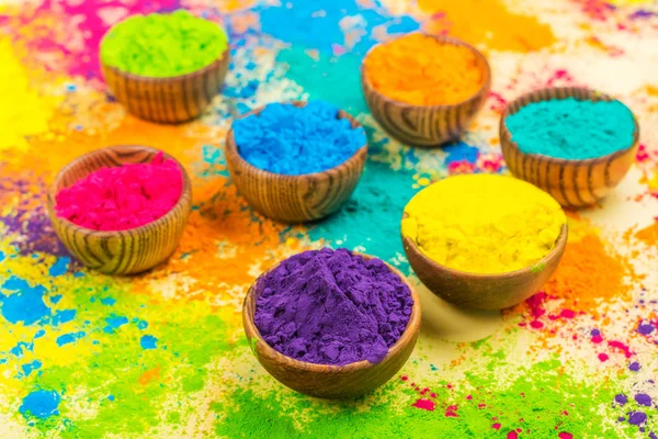 Colorful Indian powder paints