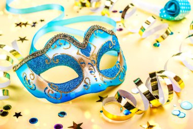 Karnaval maskesi Festival arka plan üzerinde